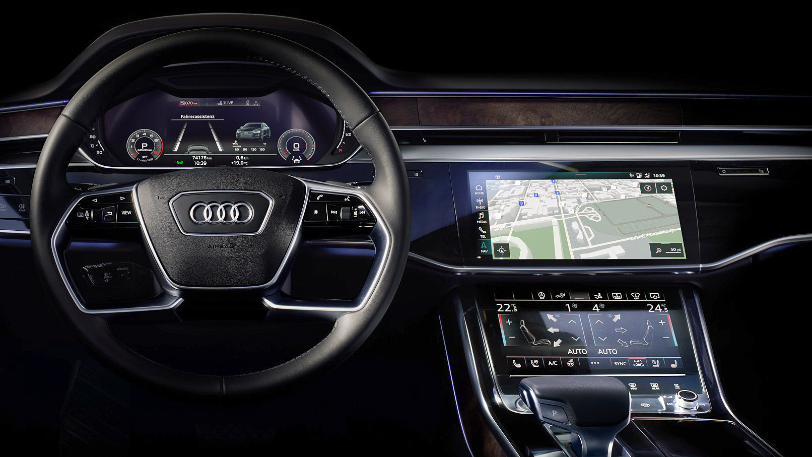 Мультимедийно-навигационная система для AUDI: функционал и возможности