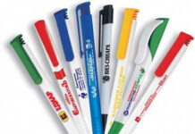 Ручки с логотипом: атрибут корпоративного стиля компании