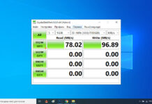 CrystalDiskMark: измерение скорости накопителя