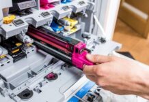 Этапы заправки картриджей