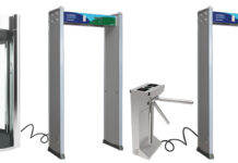 Где устанавливают арочный металлодетектор 1000 мм?