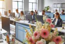 Цветы в офисе: как они влияют на продуктивность?