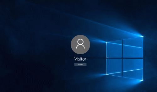 Окно приветствия Windows 10